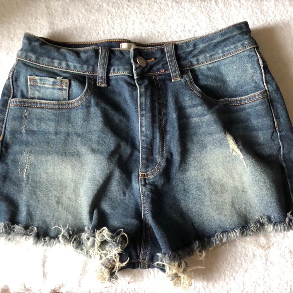 High waisted shorts